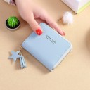 Petite portefeuille en cuir pour femmes M294 6