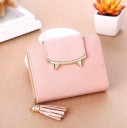 Petite portefeuille en cuir pour femmes M295 3