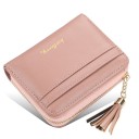 Petite portefeuille en cuir pour femmes M306 7