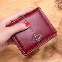 Petite portefeuille en cuir pour femmes M342 4