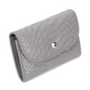 Petite portefeuille pour femmes avec motif en cuir de crocodile 4