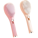 Pettine auto-pulente di lusso per donne 21 x 7 cm Spazzola in plastica Multifunzionale testa di pulizia Manutenzione facile styling 1