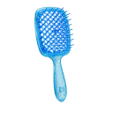 Pettine da donna per capelli annodati 20,5 cm Pettine in plastica per capelli bagnati e ricci Design scintillante Massaggio del cuoio capelluto 4