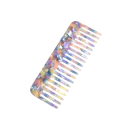 Pettine in acetato per capelli a denti larghi Pettine quadrato colorato da viaggio Pettine da parrucchiere antistatico per lo styling per tutti i tipi di capelli 9