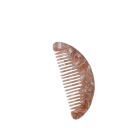Pettine in acetato per capelli Pettine da viaggio colorato a forma arrotondata Pettine antistatico per styling quotidiano dei capelli 4