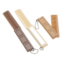 Pettine pieghevole 2 in 1 con specchio a forma di cioccolato Accessorio cosmetico compatto e piatto 3