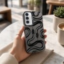 Pevné pouzdro na Samsung Galaxy S24 Se vzorem Materiál PC a TPU Zadní kryt z polykarbonátu Ochranný obal na mobil 31