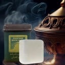 Pevný parfém Jamid-musk v plechové krabičce 16 x 4,5 x 4,5 cm s kostičkami 4 x 4 x 2 cm dlouhotrvající vůně pižma pro domov i kancelář 6