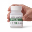 pH 7,00 kalibráló oldat pH mérő kalibrálásához 50 ml, használatra kész, fehér flakon, akváriumokhoz, hidropóniához és medencékhez 3