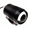 Phare à distance pour moto 30 W 1200 lm Température de couleur 6500 K Corps en alliage d'aluminium Support de fixation Longueur 11 cm Diamètre 1