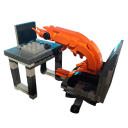 Φιγούρα από μπλοκ Γαρίδα 155 τεμ Μικρή 3D DIY κατασκευή για παιδιά Αγόρια και Κορίτσια Δημιουργικό μίνι μοντέλο Ζωικής κατασκευαστικής παιχνιδιάρας χωρίς αυτοκόλλητα 4