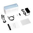 Phomemo 241 Bluetooth termálna tlačiareň štítkov 4x6 bezdrôtová mini tlačiareň prepravních etikiet kompatibilná s iOS Android PC 7