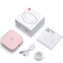 Phomemo Q30 Bluetooth mini drukarka etykiet 203 dpi przenośna kieszonkowa drukarka termiczna etykiety samoprzylepne 6–15 mm dla iOS Android 4