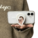 Phone Holder 3D Wing Mirror Plastic Decorative Mobile Holder for iPhone 16 Stylish Accessory 4