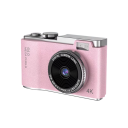 Φορητή κάμερα 112 x 64 x 40 mm 48 MP UHD 4K CCD κάμερα 2,4" LCD διπλός φακός 64GB κάρτα retro vlog κάμερα 9