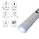 Φορητή UV λάμπα 10 x 2 x 1,7 εκ. USB-C Επαναφορτιζόμενη λάμπα για τζελ και ακρυλικά νύχια 20 δευτ. / 60 δευτ. μοντελοποίηση 6