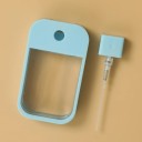 Φορητός διανομέας 45 ml 10 x 5,8 cm Επίπεδο επαναγεμιζόμενο μπουκάλι με ψεκαστήρα για απολύμανση αλκοόλ καλλυντικά Πολύχρωμη ταξιδιωτική θήκη 7