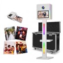 Photo Booth for DSLR Touch Screen RGB Lighting with Remote Control Height 166 cm Metal For Weddings and Parties 3