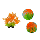 Pianta artificiale per acquario 14 cm Simulazione erba acquatica Erba decorativa Plastica morbida Rifugio per pesci Decorazione per acquario Soluzione 2