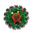 Pião de combate com elementos metálicos para combates de piões giratórios Diâmetro cca 4 cm Contorno detalhadamente moldado e símbolo colorido 24