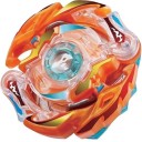 Pião de combate para crianças em metal e plástico Topo com motivo colorido e saliências à volta Diâmetro de 4,5 cm Brinquedo para girar e batalhas 9