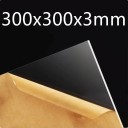 Piastra acrilica trasparente 300x300x3 mm plexiglass trasparente tavola in plastica per cornici modellismo coperture protettive produzione 5