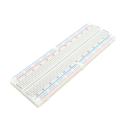 Piastra con circuiti stampati 830 punti Campo senza saldatura per circuiti elettronici Breadboard sperimentale Sviluppo Test 2