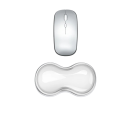 Piastra ergonomica in silicone per polso 14,5 x 8 cm per lavoro con il mouse Supporto per le mani in ufficio Contro la fatica e la pressione 6