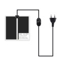 Piastra riscaldante per rettili 14W 28x 28 cm, piastra riscaldante per animali in terrario con regolatore di temperatura regolabile 2