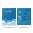Piastra termicamente conduttiva per dissipatore 85 x 45 x 1,5 mm 21 W/m.K grigia non conduttiva per memorie e alimentazione di schede grafiche 4