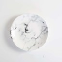 Piatto in ceramica marmorizzato 3