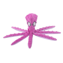 Pibende plyslegetøj til hunde 32×8 cm Octopus Interaktivt legetøj med lyd Holdbart plyslegetøj til at tygge og hente 2