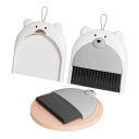 Piccola paletta di plastica per scopa 20x16x16x5 cm Paletta da tavolo per rifiuti Orsetto disegnato Accessorio per pulizie domestiche pieghevole 4