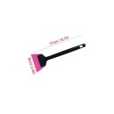 Piccola spatola di gomma con manico 17 cm spatola nera e rosa per vetri anteriori e posteriori dell'auto installazione di pellicole 4