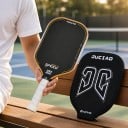 Pickleball racket van koolstofvezel met hoes Dikte 14 mm Thermo-vormgegeven Langwerpige vorm Voor kracht en rotatie 7