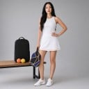 Pickleball sada 2 pálky a 4 míčky v tašce 40 x 20 x 1,4 cm Grafitové karbonové vlákno Černé a modré se zlatým vzorem Pro děti i dospělé 5