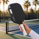 Pickleball-Schläger aus Kohlefaser mit kinetischem Rahmen 40,6 x 20,3 cm Dicke 16 mm Stoßdämpfung Für Training und Wettkämpfe 3