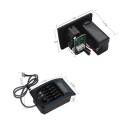 Pickup with Preamplifier for Classical Acoustic Guitar Equaliser with Bass, Mid and Treble Volume Control Built-in Black Colour 4