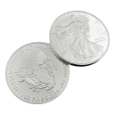 Pièce de collection en argent des États-Unis 4 x 0,3 cm Pièce commémorative non magnétique de l'année 2020-2023 Pièce en métal à double face des États-Unis 2