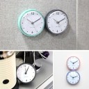 Pienet analogiset kellot pyöreällä muovikotelolla ja läpinäkyvällä suojalla Selkeä valkoinen kellotaulu Mitat 7,2 x 4 cm 8