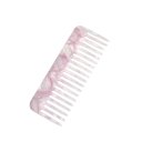 Pieptene din acetat cu dinți largi, pieptene de călătorie, pieptene de coafură colorat, pieptene antistatic pentru styling pentru toate tipurile de păr 12