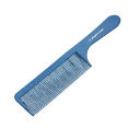 Pieptene profesional pentru tăierea părului din plastic antistatic cu mâner plat și dinți fini pentru separarea cărării și stilizarea părului 7