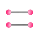 Piercing corporal para pezones 1,6 mm Par brillante de delicadas joyas para mujeres y chicas Accesorio elegante para el estilo personal 3