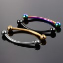 Piercing incurvé pour langue J2582 8