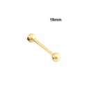 Piercing lucido per lingua - 18 mm 5