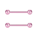 Piercing per il corpo per capezzoli 1,6 mm Coppia lucida di gioielli delicati per donne e ragazze Accessorio elegante per il proprio stile personale 4