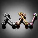 Piercing per lingua a forma di bilanciere 5