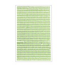 Pierres décoratives autocollantes pour l'intérieur de voiture 775 pcs 12