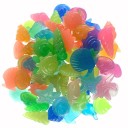 Pierres décoratives lumineuses en forme de coquillages 50 pcs 1