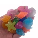 Pierres décoratives lumineuses en forme de coquillages 50 pcs 3